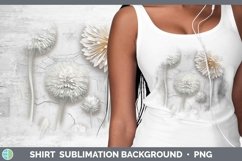 Gorgeous3D Flowers Shirt design.