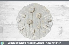 Gorgeous3D Flowers Wind Spinner design.