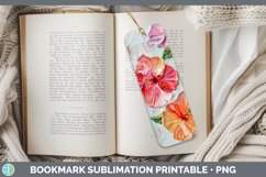 Gorgeous3D Flowers Bookmark design.