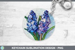 Gorgeous3D Flowers Keychain design.