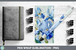 Gorgeous3D Flowers Pen Wrap design.