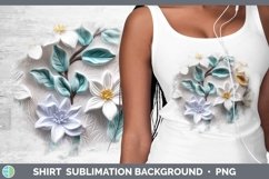 Gorgeous3D Flowers Shirt design.