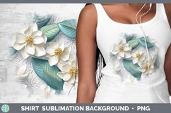 Gorgeous3D Flowers Shirt design.