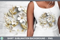 Gorgeous3D Flowers Shirt design.