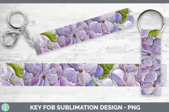 Gorgeous3D Flowers Key Fob design.