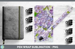 Gorgeous3D Flowers Pen Wrap design.