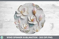 Gorgeous3D Flowers Wind Spinner design.