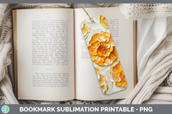 Gorgeous3D Flowers Bookmark design.