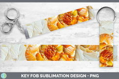 Gorgeous3D Flowers Key Fob design.