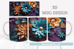 3D Mug Wrap Sublimation Design PNG Product Image 1