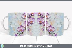 Gorgeous3D Flowers Mug Wrap design.