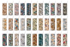 3d flowers patterns floral arrangement design wraps sublimation mega big bundle for customize 20 OZ tumbler