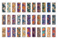 3d flowers patterns floral arrangement design wraps sublimation mega big bundle for customize 20 OZ tumbler