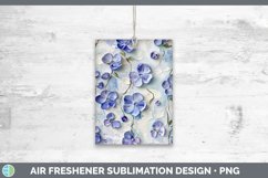 Gorgeous3D Flowers Air Freshener design.