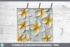 Gorgeous3D Flowers Tumbler design.