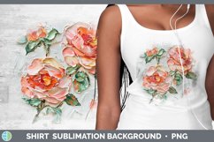 Gorgeous3D Flowers Shirt design.