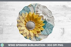 Gorgeous3D Flowers Wind Spinner design.
