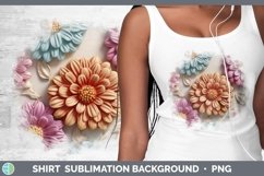 Gorgeous3D Flowers Shirt design.