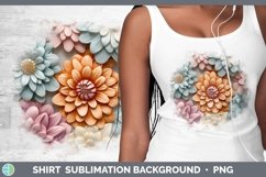 Gorgeous3D Flowers Shirt design.