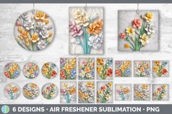 Bundle of six 3D Air Freshener designs.
