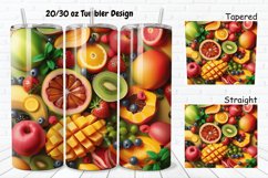 3D Fresh Fruit 20/30oz Skinny Tumbler Product Image 1