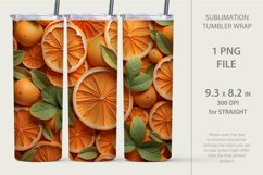 3d fruit sublimation tumbler wrap, 3d berry tumbler wrap Product Image 6