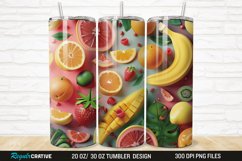 3D Fruit 20/30oz Skinny Tumbler Product Image 1