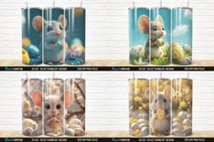 3D Funny Cute Mouse Easter Tumbler Bundle Product Image 2