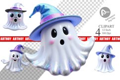 Clipart 3D Funny Ghost Product Image 1