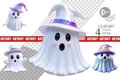 Clipart 3D Funny Ghost Product Image 1