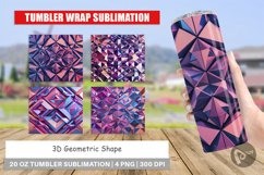 Tumbler Wrap 3D Geometric Shape Product Image 1