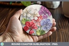 Gorgeous3D Round Coaster design.
