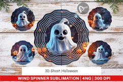 Wind Spinner 3D Ghost Halloween Product Image 1
