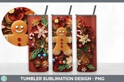 GorgeousWatercolor Christmas Tumbler design.