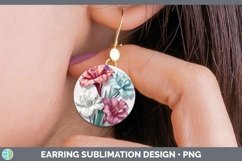 Gorgeous3D Round Earrings design.