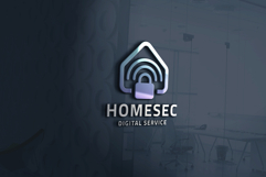 Smart Home Security Logo Product Image 2