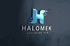 Halomek Letter H Logo Product Image 1