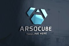 Arso Cube Letter A Logo Product Image 1