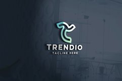 Trendio Letter T Pro Logo Template Product Image 2