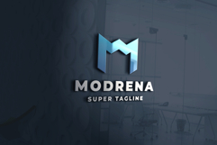 Modrena Geometric M Logo Product Image 2