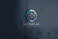 Global AI Technology Logo Product Image 2