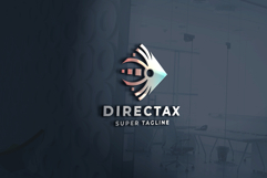 Abstract Digital Arrow Logo Product Image 1