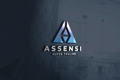 ASSENSI Abstract Triangle A Logo Product Image 2