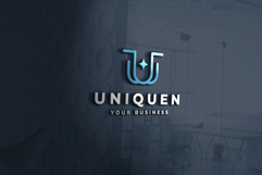 Uniquen Letter U Star Logo Product Image 2