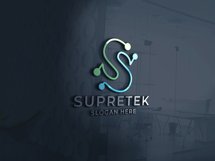 Supretek Letter S Logo Product Image 2