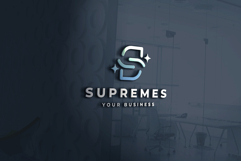 Supremes Letter S Sparkle Logo Product Image 2