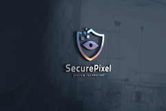 Digital Shield with Eye Logo Product Image 1