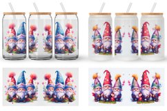 3D Gnomes Christmas Glass Can Wraps Product Image 2