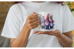 3D Gnomes Christmas | Mug sublimation design Product Image 3