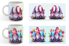 3D Gnomes Christmas | Mug sublimation design Product Image 4
